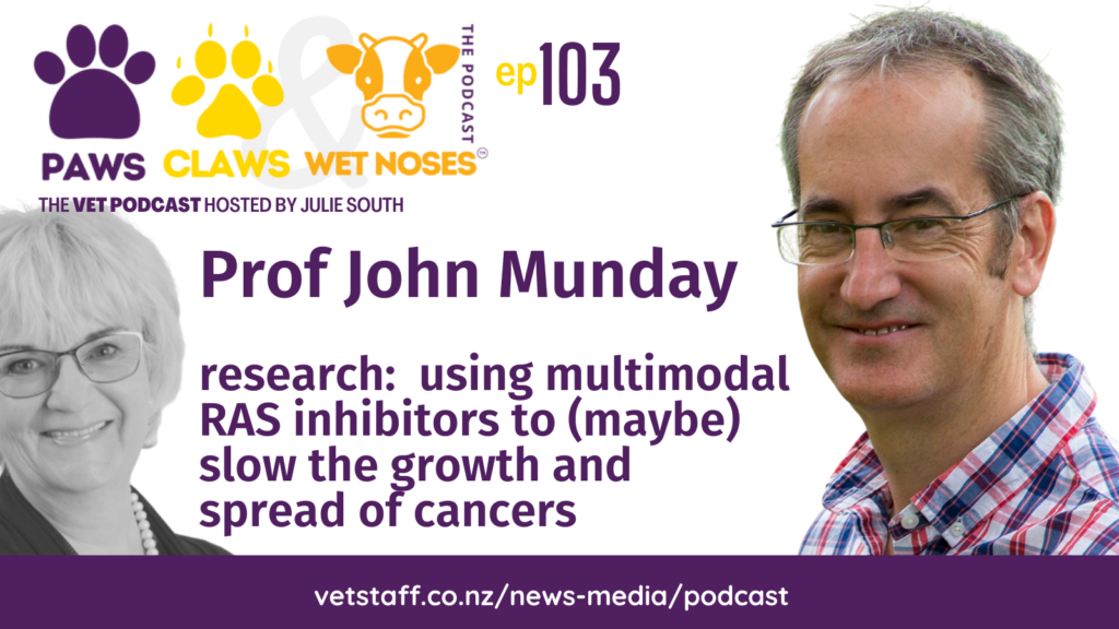 Professor John Munday - Multimodal RAS Therapy to treat cancer in cats and dogs - rsearch