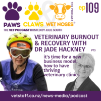 How to have a sustainable veterinary clinic with part timers. With Dr Jade Hackney - high performing part-time companion animal veterinarian.