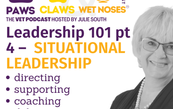 Situational Leadership Mastery with Julie South Vet Jobs with VetStaff Leading Veterinary Recruitment Situational Leadership Mastery