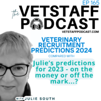 Vet Staff recruitment predictions 2023-2024