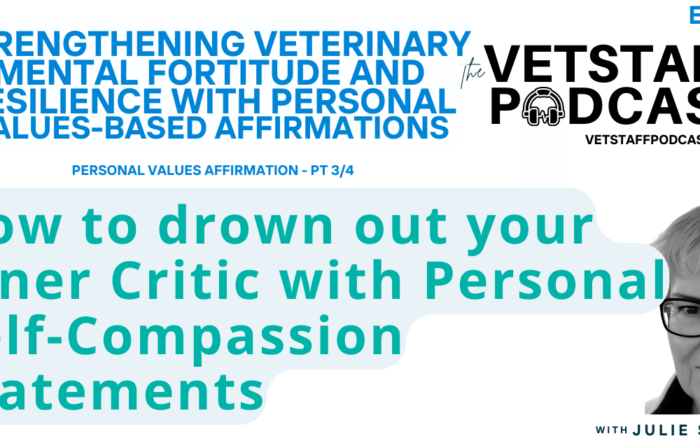How to drown out your Inner Critic with Personal Self Compassion Statements